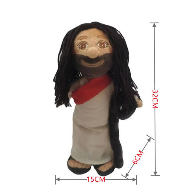 Arabisk Plyschleksak Mjuk Kudde Dockor Presenter Till Barn Julgåva C 15*6*32cm