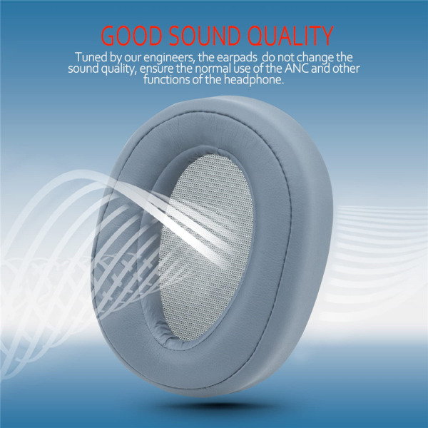 Öronkuddar Skum Öronkuddar För Sony MDR-100ABN WH-H900N Hörlurar Mint Green