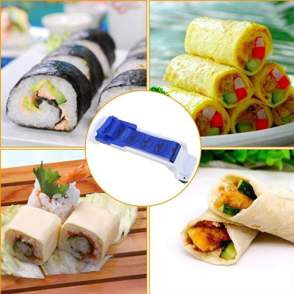 Köksrulle Sushi Maker Kött Grönsak fyllda rullande verktyg Väska packaging