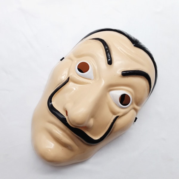 Salvador Dali La Casa De Papel Cosplay Money Heist Jumpsuit Mask #2FaceMask OneSize