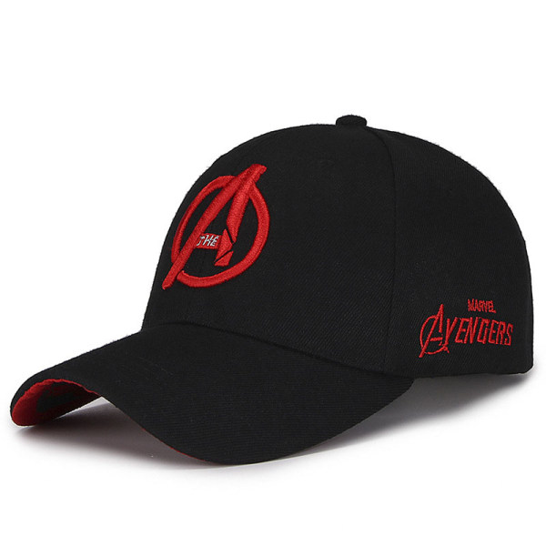 Marvel The Avengers Unisex Casual Baseball Cap Sun Sport Hat black B