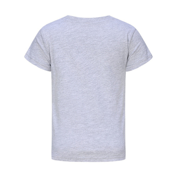 Vuxna Barn Pojkar Flickor Sommar Kortärmad Rund Hals Toppar Inside Out 2 Bomull T-shirts Grey 170cm