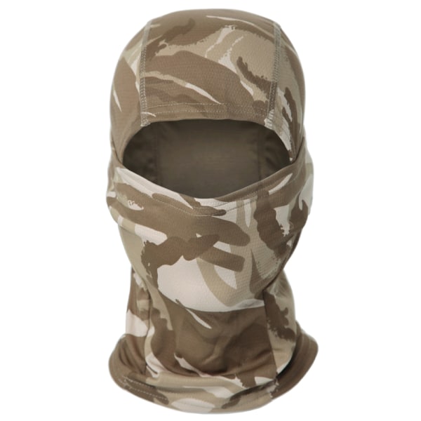 Taktisk Kamouflagejaktmask Huvudscarf Airsoft-hatt British Desert