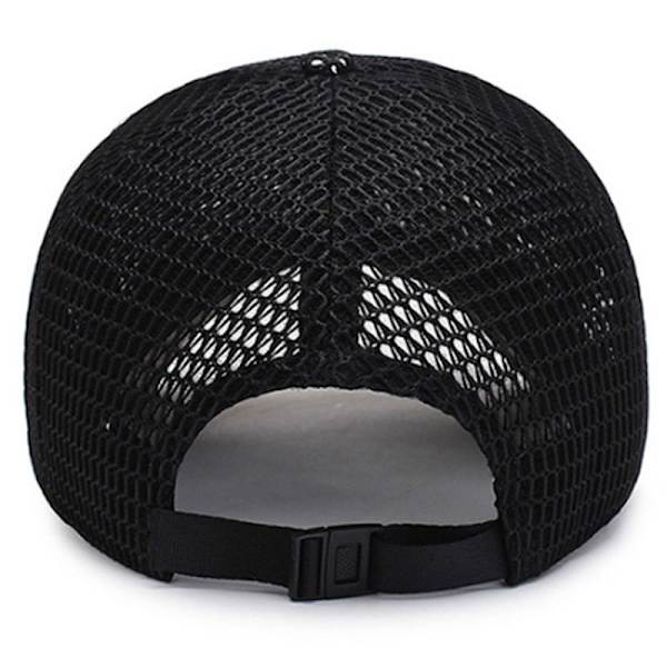 Herre Mesh Åndbar Udendørs Solhat Sports Baseball Kasket light grey