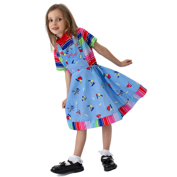 Uusi Halloween-kummituskokoelman roolileikkiasu girls M
