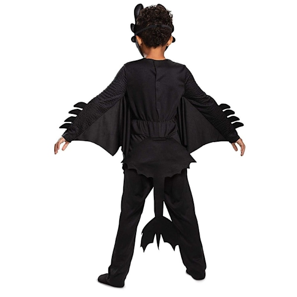 Disguise Toothless Classic Poikien Halloween-naamiaisasu lapsille M
