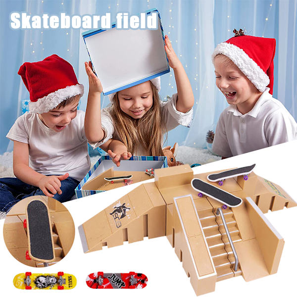 Skatepark Ramp Kit Tech Deck Mini Fingerboard Ultimate Park B