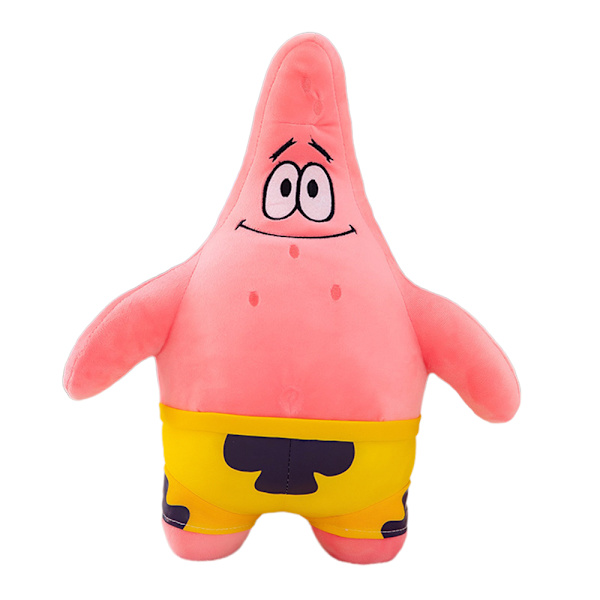 Cartoon Spongebob Squarepants Fyllda Plyschdjur Docka Mjuka Leksaker Docka Julgåva 35cm B 35cm