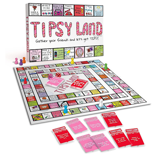 Tipsy Land Drickspelet, Festbrädspelet är det ultimata drickspelet som garanterar skratt