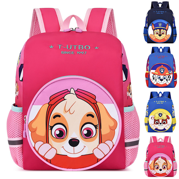 PAW Patrol Førskole Skoletaske Rygsæk Primær og Sekundær Skoletaske Børn Studenter Skuldertaske C 23x18x10cm