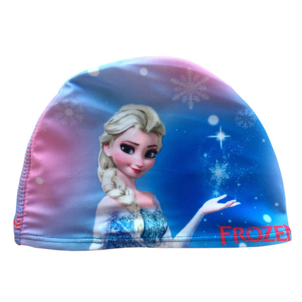 Badmössa för barn Disney seriefigur Barn Barn Tyg SwimCap Frozen