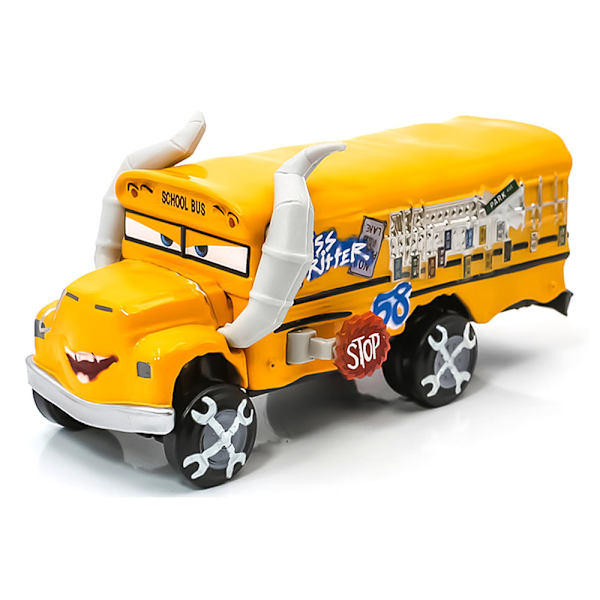 Bil Generel Mobilisering Racing Børnelegetøjsbil Model Tyr Demon Konge Skolebus Figur