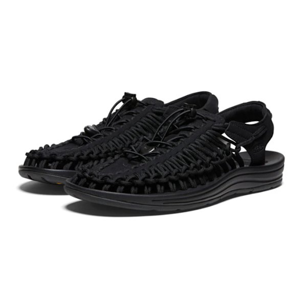 KEEN UNEEK SANDALER FÖR HERRAR Black 41