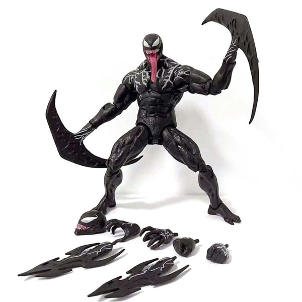 Venom Spider-Man Actionfigur Marvel Carnage Modell Leksak för Barn