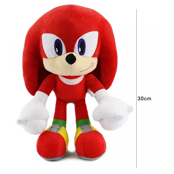 Barnens tecknade Sonic the Hedgehog Plyschleksak Kudde Dekoration 3 30cm