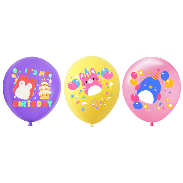 Kosedyr Tema Ballonger Banner Sett Festdekorasjon