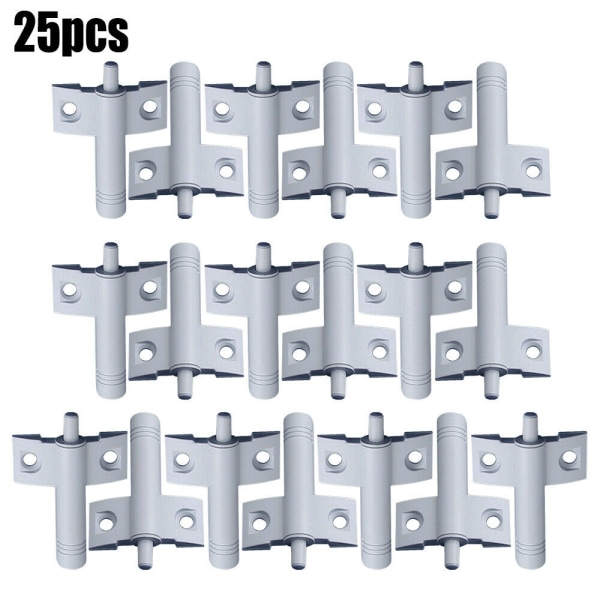 25 st Dämpande Mjukstängande Kökslucka Garderobsdörr Låda Grey(25PCS)
