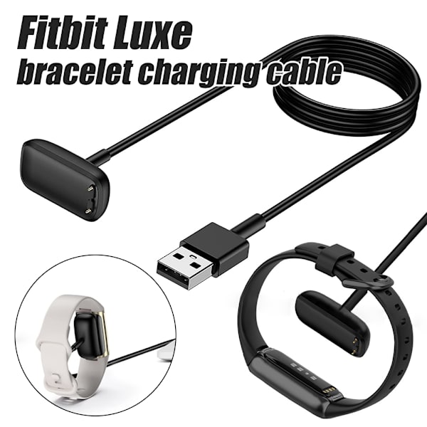 Laddare kompatibel med Fitbit Charge 5/Luxe datakabel