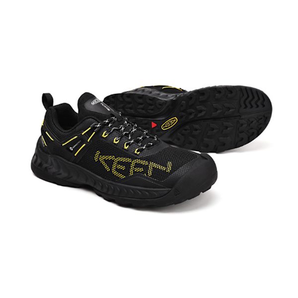 Keen Herr NXIS EVO Vattentäta Skor Black Yellow 40