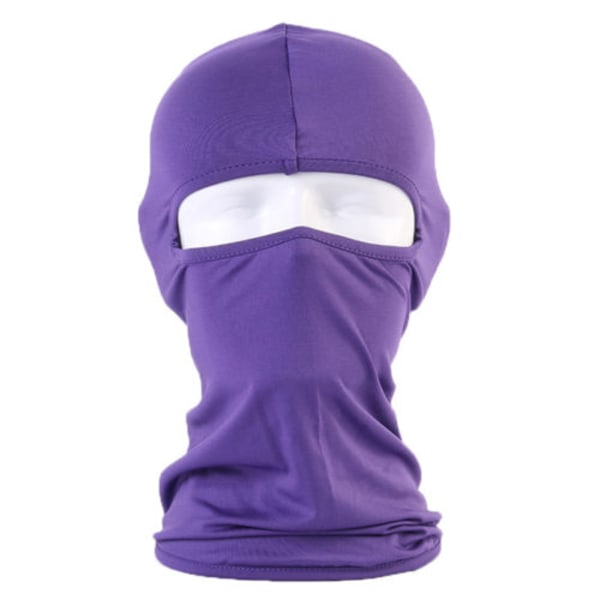 Mode Helmask Mjuk Varm Motorcykel Biker Motorcykel Cykling purple