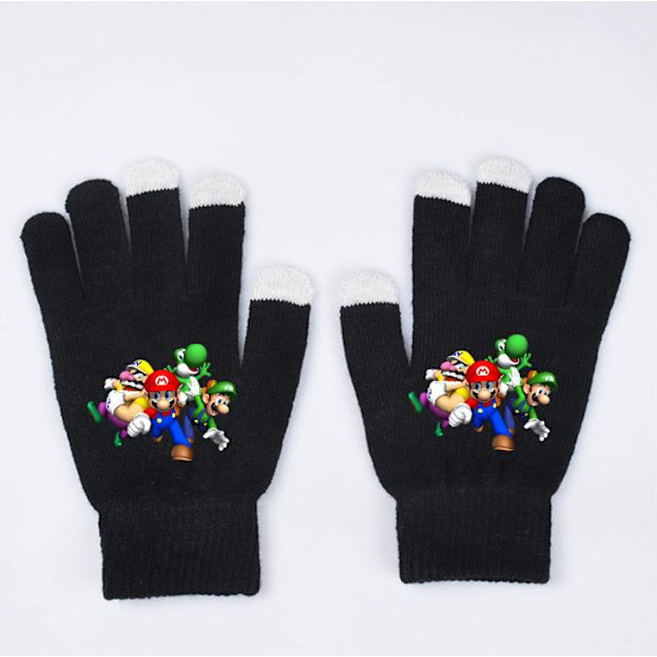 Mario Varma Stickade All Finger Barn Touch Screen Vantar #2
