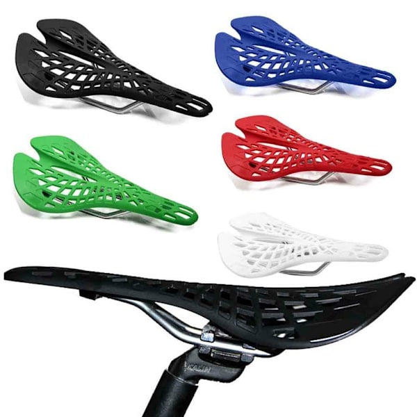 Cykelsadel Vertu Road Mtb Fastsatt Ljus Pad MTB red