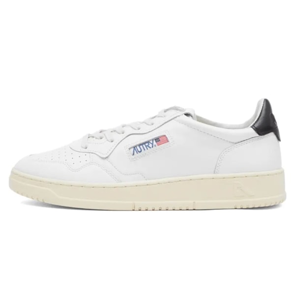 AUTRY 01 LÅG LÄDER SNEAKER Black 38