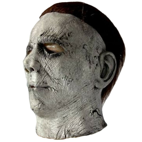 Halloween Michael Myers Mask Helment Helment Cosplay Klänning