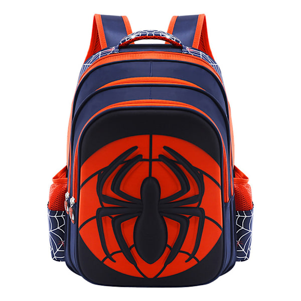 Barnryggsäck Spider-Man Skolryggsäck Förskole Ryggsäck Royal blue - Black