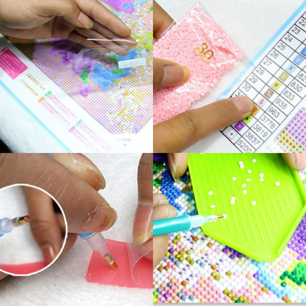 5D DIY diamond painting 12 konstellationer konstdekor Libra