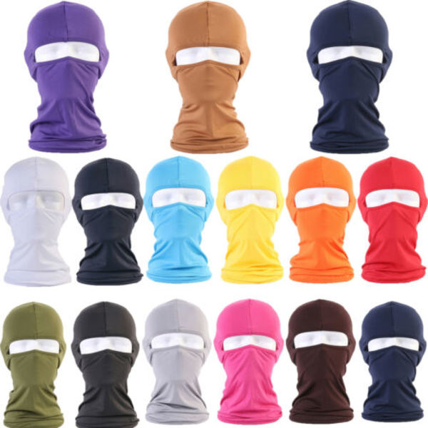 Mode Full Mask Mjuk Varm Motorcykel Biker Cykling orange