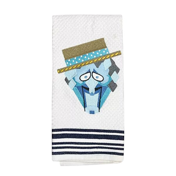 Julklapps Handduk Broderad Dekorativ Stor Bomulls Handduk Badrum Juldekoration Presenter 60x40cm B
