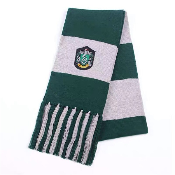 Harry Potter Julhalsduk Slips Halsband Gryffindor Slytherin