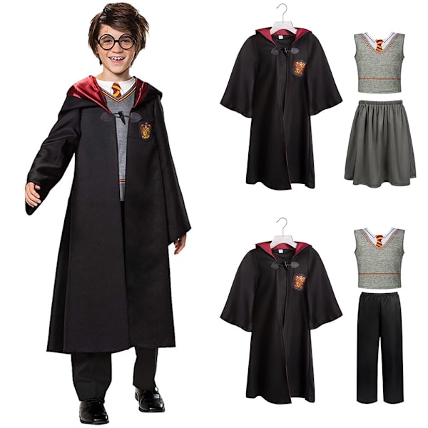 Barnkläder för pojkar och flickor, Harry Potter Gryffindor-kappa för World Book Day-kostym och cosplay Boys M