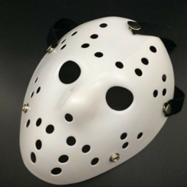 Halloweenfest Jason Vorhees målade hockeymasker, rekvisita Green