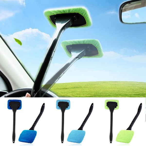 Windshield Clean Tool Microfiber Bilrengöringsborste för bil light bule