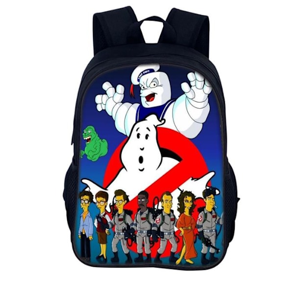 Ghostbusters Print Laptop Ryggsäck Män Resväska Skola Väska Ryggsäckar Män Resväska Axelväskor B