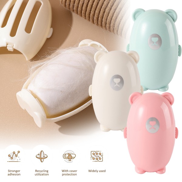 Ny Uppgraderad Mini Lint Roller för Resor, Återanvändbar Lint Roller, Resestorlek Gel Lint Roller Boll för Kläder Möbel Bärbar Tvättad White
