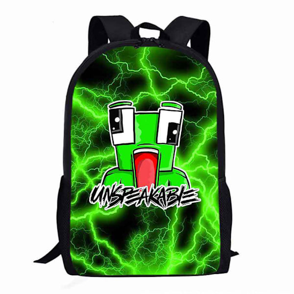 Unspeakable Rygsæk Unisex Børn Skoletaske Rejse Skuldertaske Gave B