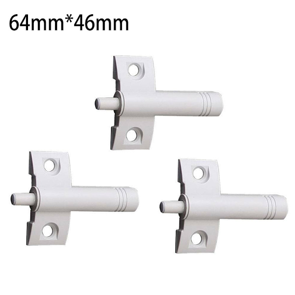 25 st Dämpande Mjukstängande Kökslucka Garderobsdörr Låda Grey(25PCS)