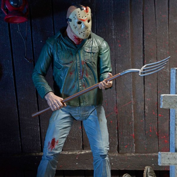 Friday The 13th Scale Ultimate Movie Jason Figure Halloween