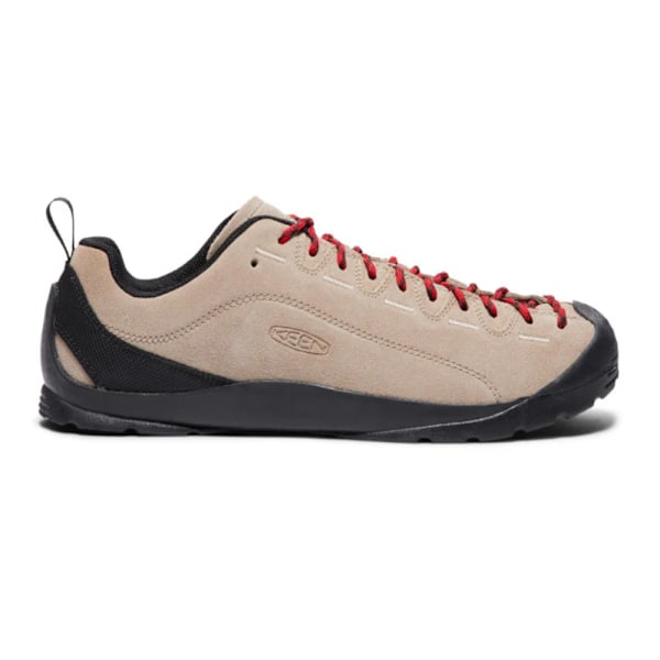 Keen Jasper mokkanahkaiset lenkkitossut miehille, ulkoilukengät maantielenkkeilyyn, juoksukengät, vaelluskengät Off White 41