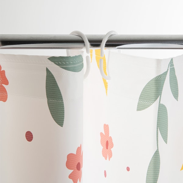 Print Modern vattentät badrum tvättbar duschdraperi #2 180×200cm