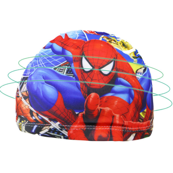 Badmössa för barn Disney seriefigur Barn Barn Tyg SwimCap Spider Man