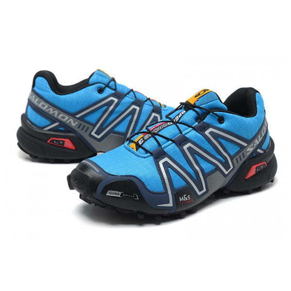 Salomon Speedcross 3 juoksukengät Royal Blue-Silver 41