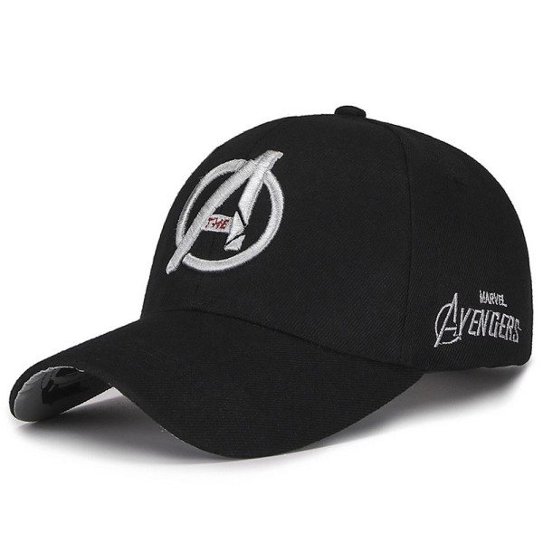 Marvel The Avengers Unisex Casual Baseball Cap Sun Sport Hat black D