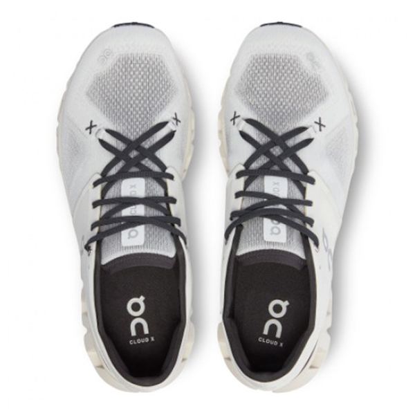 ON CLOUD 5 Herr & Dam Skor On Trainers Cloud X Andningsbara Sneakers Utomhus Lätta Löparskor White Black 38.5