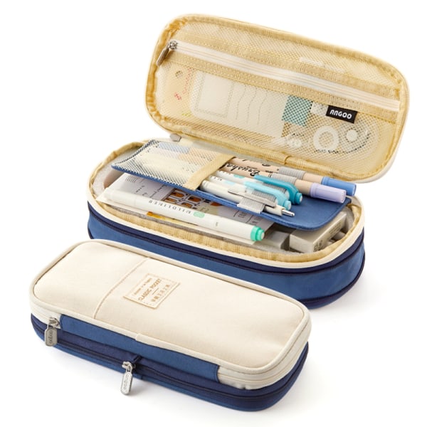 HOMECUBE Tyg Zip Stort case Ljus Blue