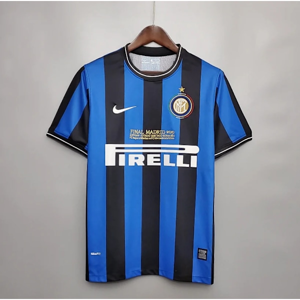 Retro INTER MILAN 2010 CHAMPIONS LEAGUE FINAL Fotbollströja M