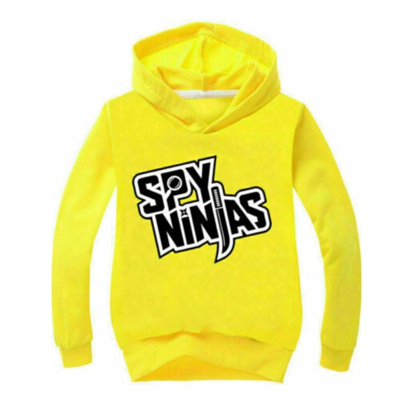 SPY NINJA CWC Långärmad hoodie för barn för pojkar, flickor pink 150cm
